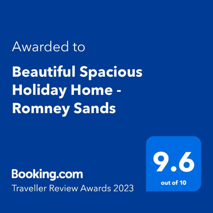 Beautiful Spacious Holiday Home - Romney Sands Ню Ромни Екстериор снимка